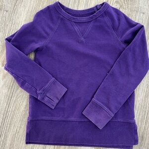 Primary purple sweatshirt
